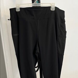 Carhartt Fitted Black Heavyweight Pocket Leggings Size XXL
